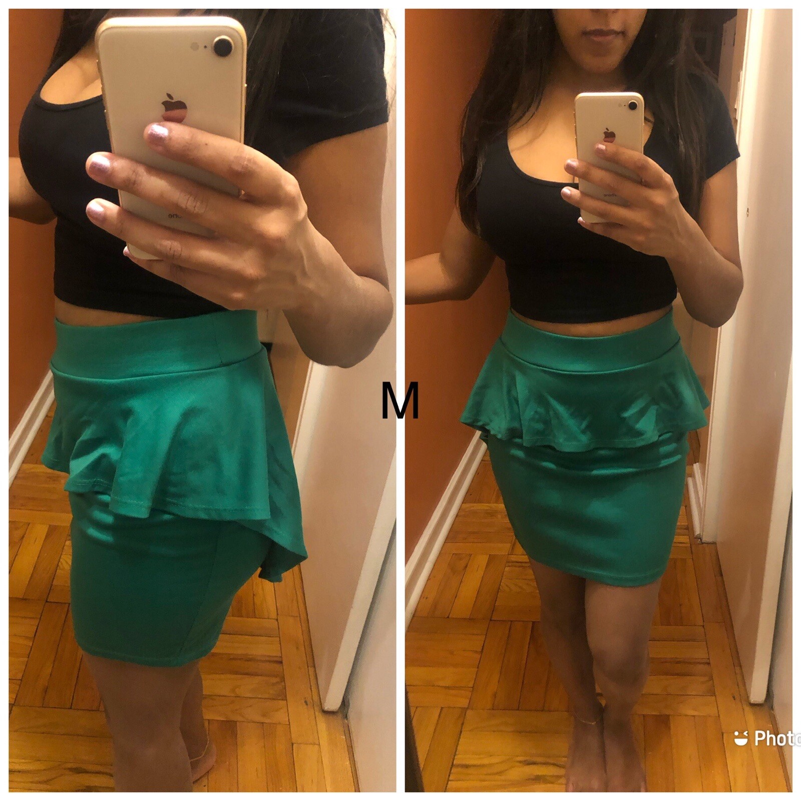 Ruffle Hem Mini Skirt in Medium Size - Stylish & Flirty  -image