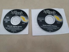 Spanish Deluxe v2.0 2 Disc - Instant Immersion - PC Rom "Talk to me" CD WEATHER