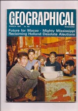 the geographical magazine-MAR 1967-FUTURE FOR MACAO.