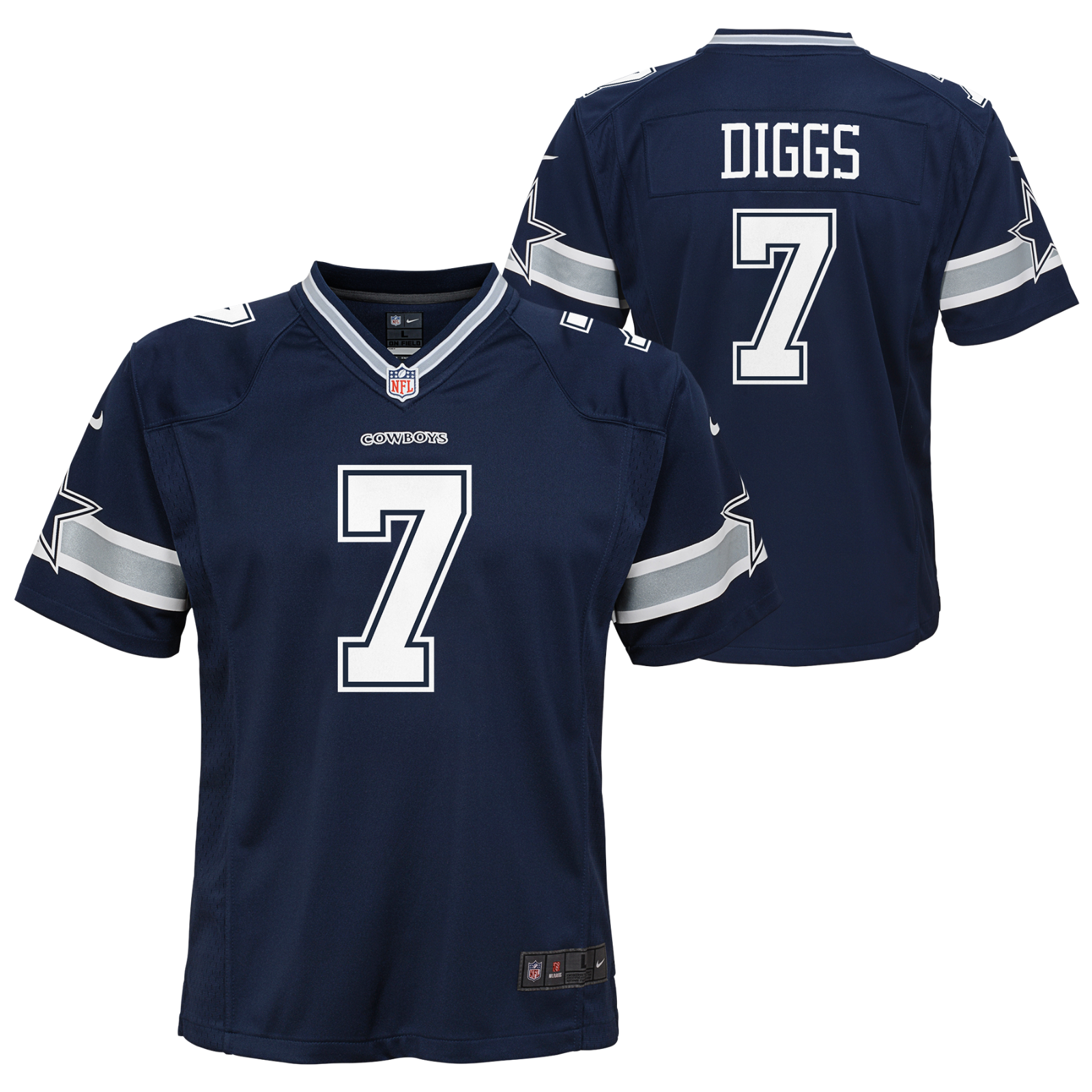 Dallas Cowboys Infant Trevon Diggs Game Jersey - Navy Blue / 18M