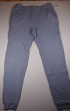 PJ SALVAGE Womens Light Blue Waffle Knit Jammie Jogger Lounge Pants NEW Small