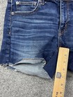 American Eagle Dark Washed Blue Denim Shorts Super Stretch Women’s Size 8 — photo 5