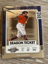 2021 PANINI CONTENDERS OPTIC BASEBALL - JOSE RAMIREZ CLEVELAND #43