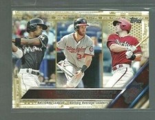 2016 Topps Gold #338 Paul Goldschmid/Bryce Harper LL 1986/2016 (ref 61762)