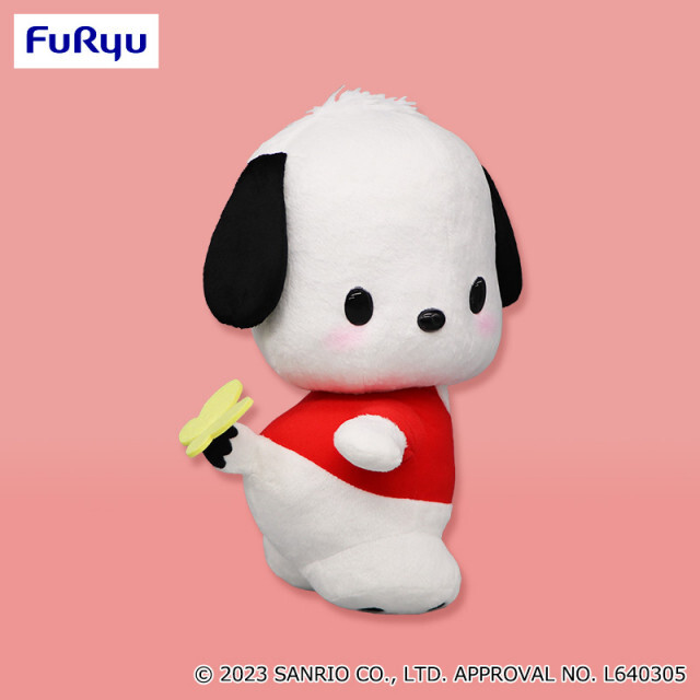 Sanrio Flipping buttocks BIG Pochacco 30cm Plush Furyu (100