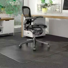 Protect & Slide Office Chair Mat For Hardwood Floors 47 x 35 inches