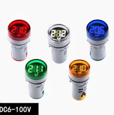 DC 6-100V Digital Mini LED Voltmeter Display 22 mm Spannungsmesser Volttester