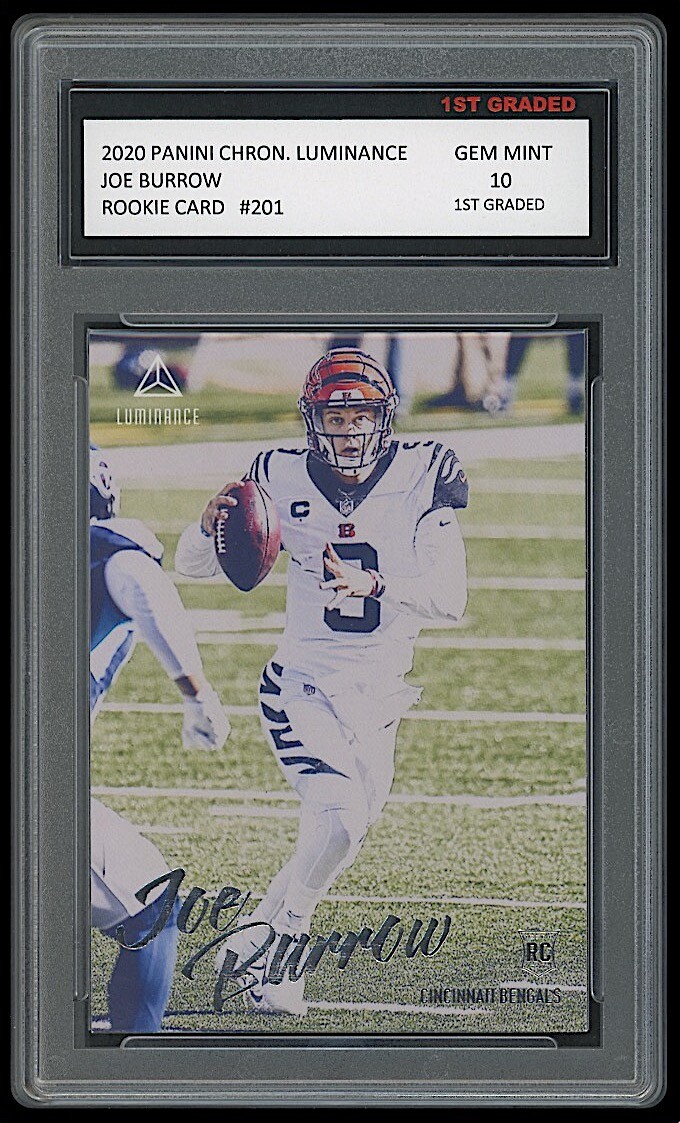Joe Burrow Panini Chronicles Luminance #201 Base