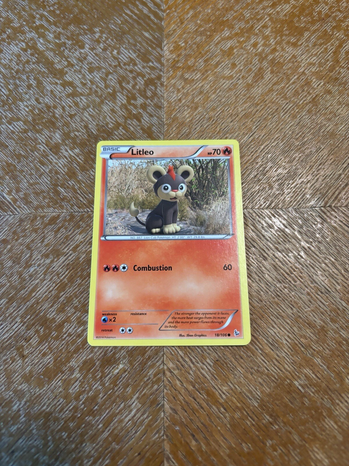 Litleo 18/106 XY Flashfire NM