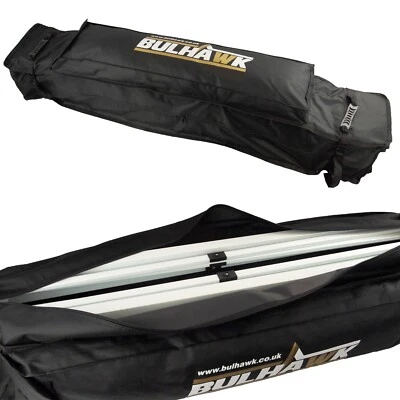 BULHAWK 3x3m or 3x4.5m HIGH GRADE POP UP GAZEBO WHEELED HOLDALL STORAGE BAG CASE