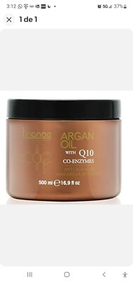 Linange Anti-Age Indulgence Mask w/Argan Oil and q10 pack of216ozoriginal formul