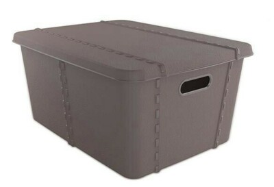 Ratan Kleiderschrank Aufbewahrungsbox Spielzeug Schlafzimmer Bad 15L Life Story Made in France