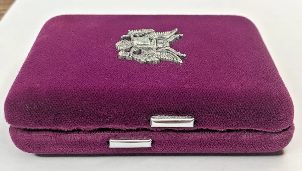 Benjamin Franklin P Silver Medal Fire Service Bill Of Rights Clamshell Box 1993 - Image 2 of 4