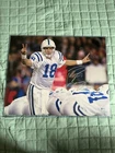 Peyton Manning Signed Autographed 16x20 Football Photo Indianapolis Colt Beckett