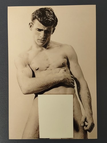 3.5x5in. Reprint Photo - Nude Muscular Beefcake STUD Studio Physique Portrait | eBay