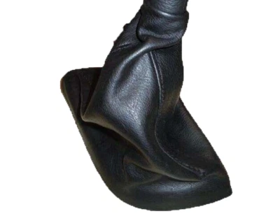 Cuffia Levier De Changement Pour Fiat Scudo 1 Serie En Cuir Noir - Photo 1/2