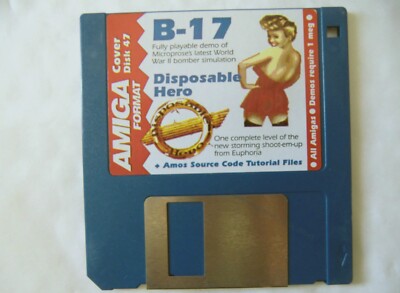 59545 Disk 47 Amiga Format - B-17 / Disposable Hero - Commodore Amiga () 