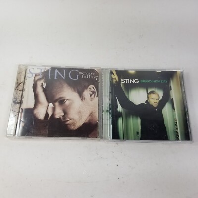 Brand New Day & Mercury Falling - Audio CD By Sting LOT of 2x