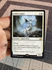 2016 MTG Commander Legends: Battle For Baldur  s Gate Selfless Spirit 040/205