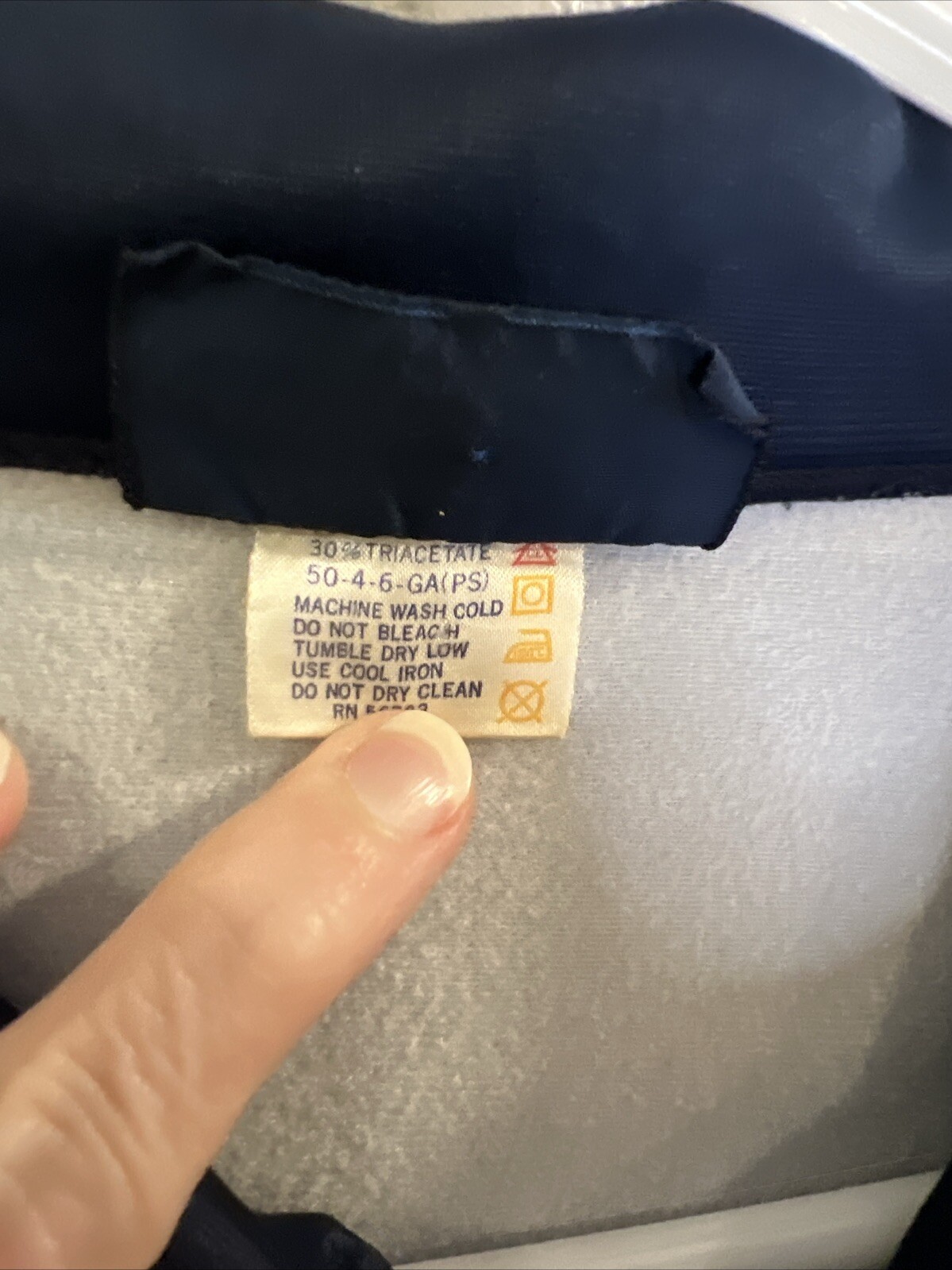 SACAI X NIKE Giacca leggera Nike BlueWindbreaker foderata con zip uomo taglia XXL