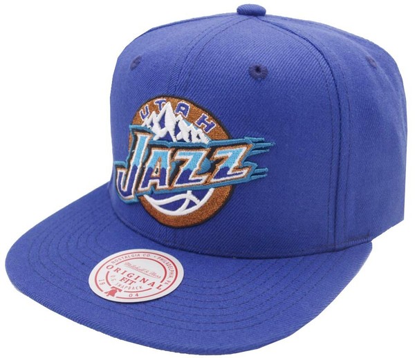 Mitchell & Ness Utah Jazz Purple Team Ground 2.0 Snapback Hwc Cap Kappe Basecap-image