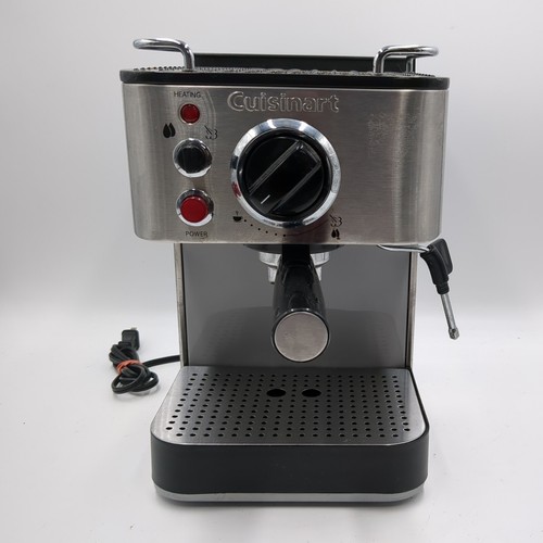 Cuisinart EM-100 Espresso Maker 15 Bars Pressure Stainless Steel Coffee Machine | eBay