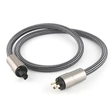 OFC Pure Copper Wire with US/EU Plug Power Supply Cable for HiFi Amplifer PC