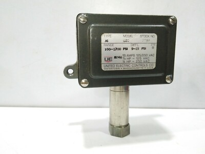 #ad UNITED ELECTRIC CONTROLS J6 680 PRESSURE SWITCH RANGE:100 1700PSI $263.34