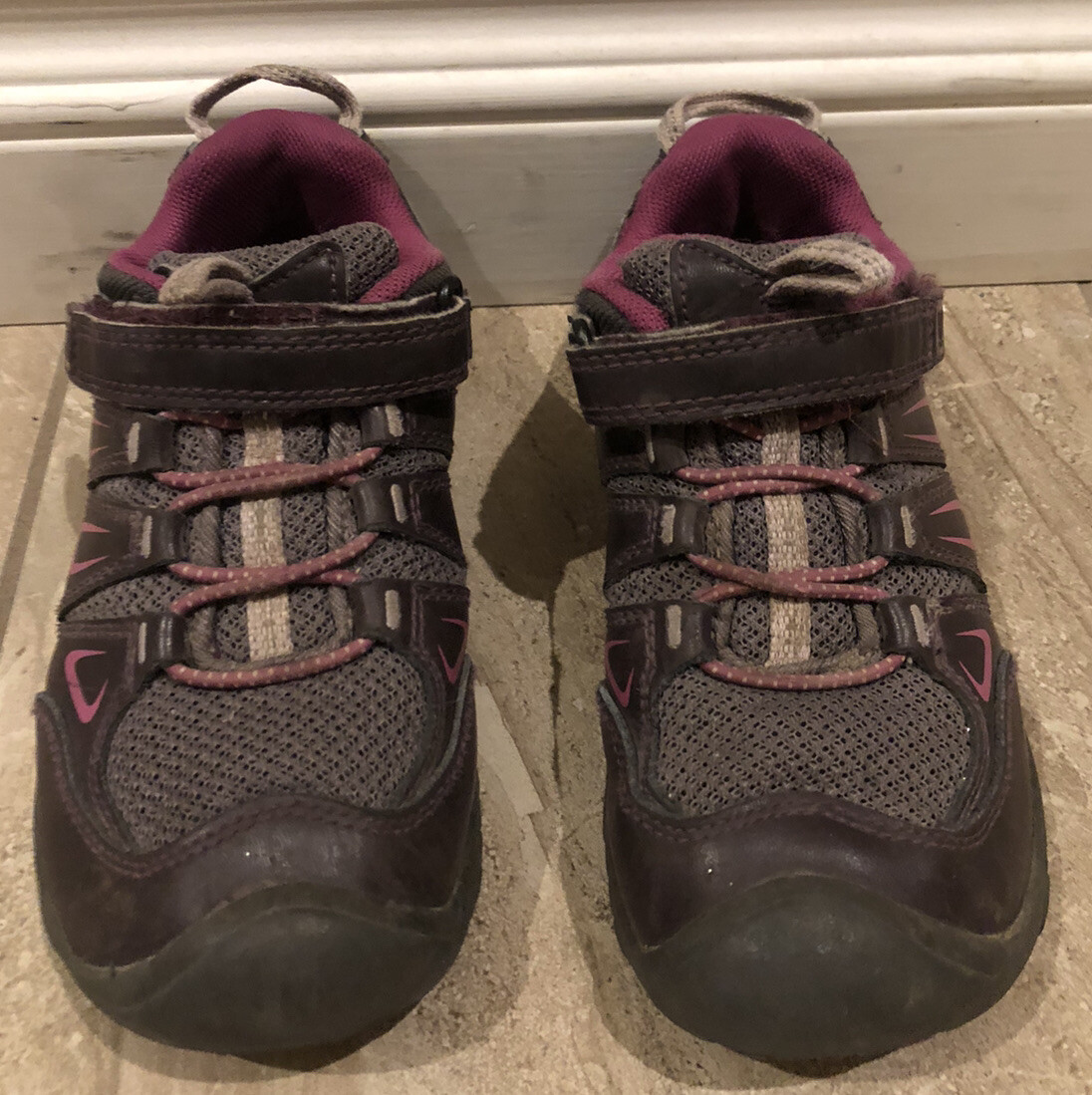 KEEN Girls Purple Hiking Shoes US 13