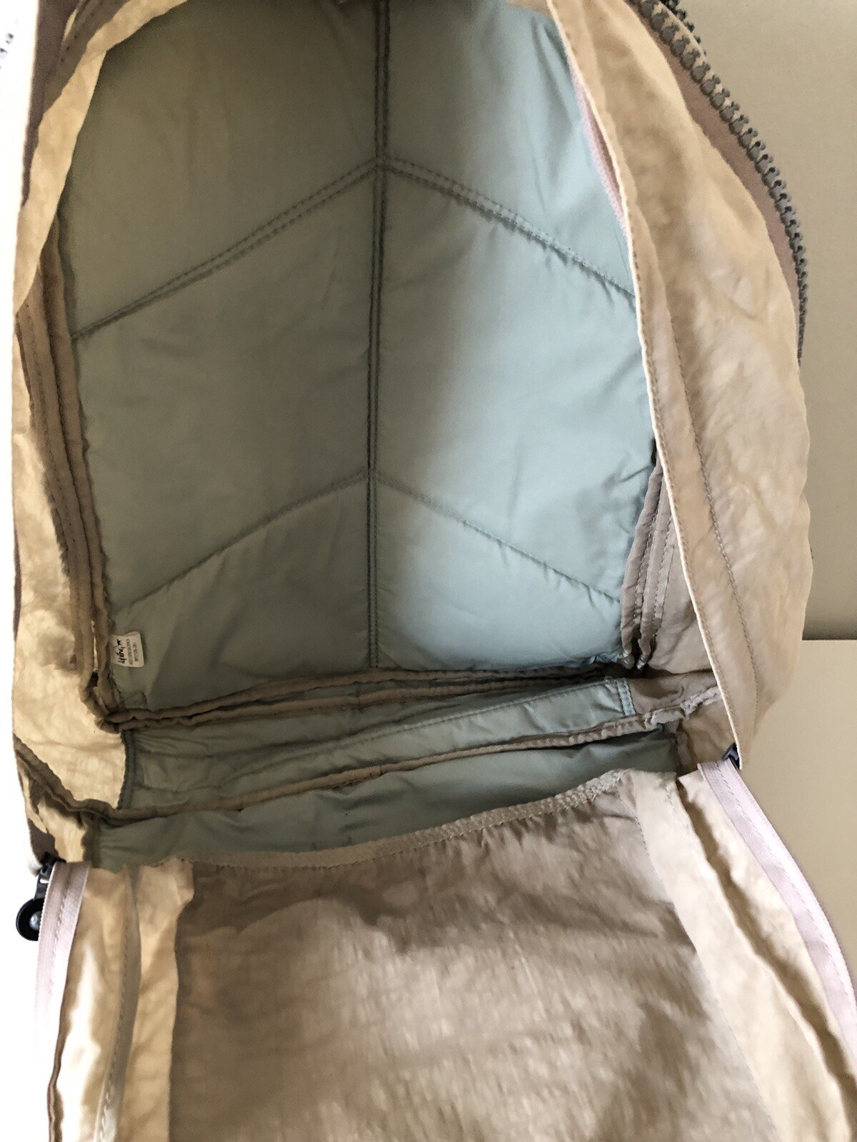 Kipling Beige Inner Pocket Adjustable Shoulder St… - image 15