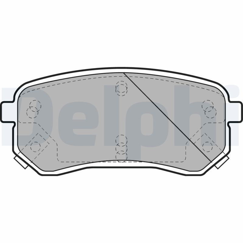 Plaquettes de frein Hyundai i10 1.2 et Kia Picanto à friction silencieuse sans amiante