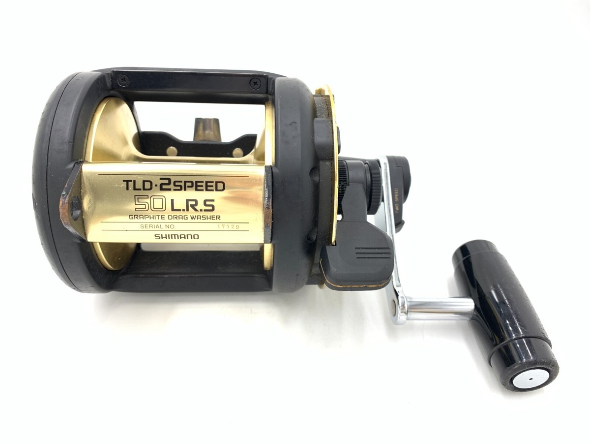 SHIMANO TLD-2SPEED リール Shimano TLD II 2-Speed Lever Drag Saltwater Trolling Conventional