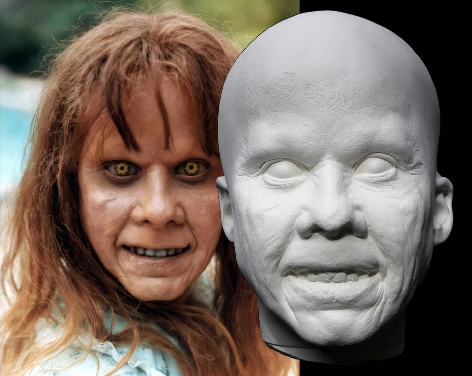 Linda Blair Prosthetic Life Mask: The Exorcist, Make up and Special Effects - Image 2 of 4