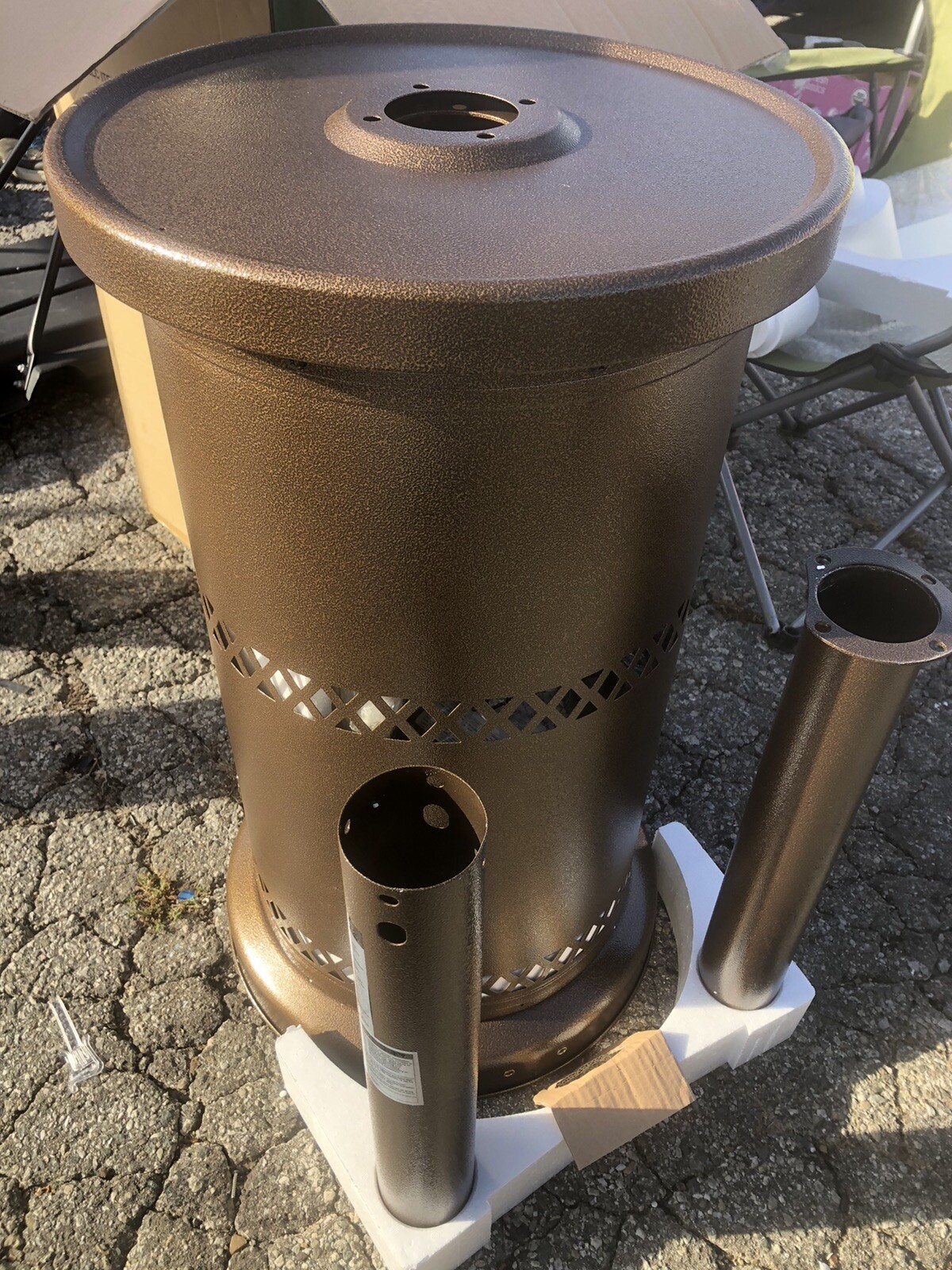 Heatmaxx SRPH32 XXXX Floor Standing Liquid Propane Patio Heater 40,000