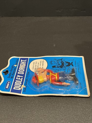 Wham-O 1972 - Dudley Doright - Divertida figura flexible MOSC NOS - Imagen 7 de 8