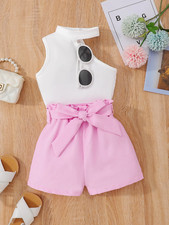 Conjuntos Para Ni&ntilde;as Ropa Vestidos de Pantalones Blusa de 1 a 2 3 4 5 6 7 8 A&ntilde;os