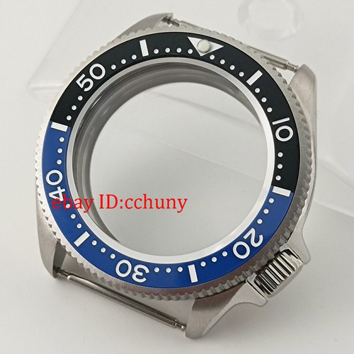 37mm Estuche Reloj Cristal Zafiro Inserto Bisel Cerámico Ajuste NH34 NH35 NH36 Movimiento - Imagen 20 de 30