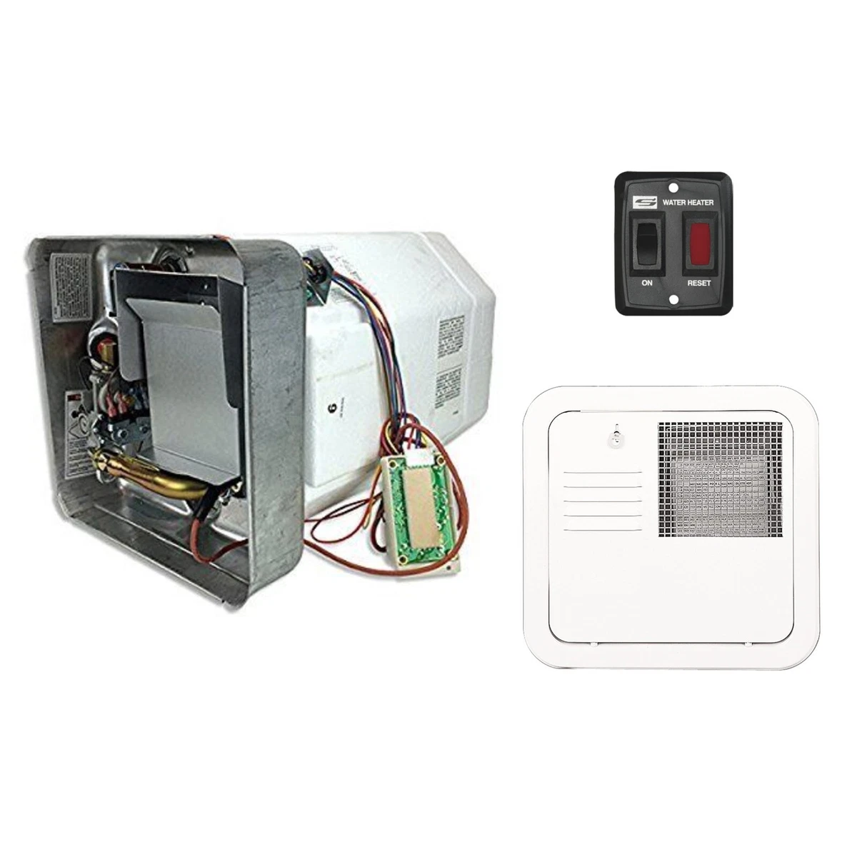 Suburban SW6D 5057A Propane LP RV Water Heater 6 Gallon W/ Door u0026 Switch  755790706280 | eBay
