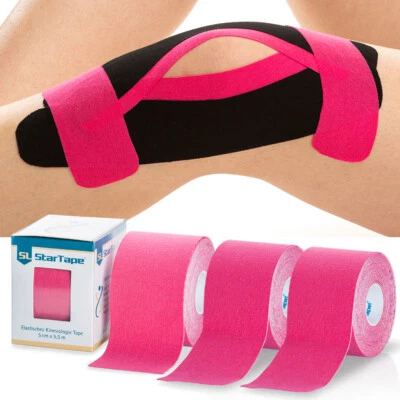 SL StarTape 3er-Set elastisches Kinesiologie Tape - BRA-Tape