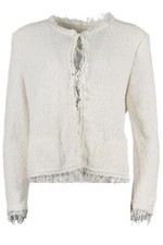 Iro Cotton Blend Jacket Fr 42 Uk 14