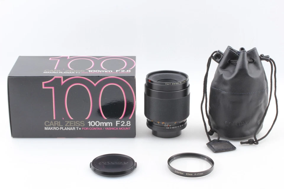 [TOP MINT Box ] Contax Carl Zeiss Makro-Planar T* 100mm f2.8 AEJ C/Y Mount JAPAN - Image 2 of 4