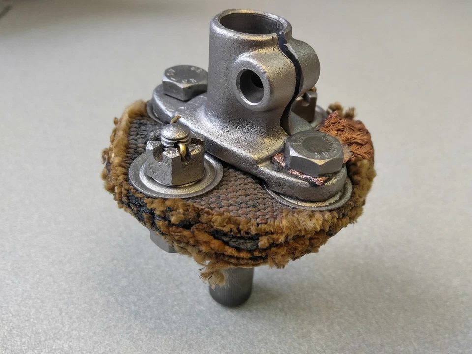 BONITO ACOPLADOR DE DIRECCIÓN ORIGINAL USADO ORIGINAL PORSCHE 356A 356B JUNTA DE TRAPO #2 Foto 4 de 4