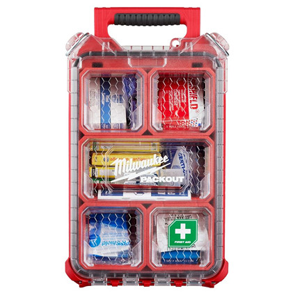 Milwaukee 48-73-8435C 79-PC Class A Type III PACKOUT First Aid Kit