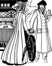 Folkwear Model T Duster 230 Driving Coat Jacket Sewing Pattern Only folkwear230