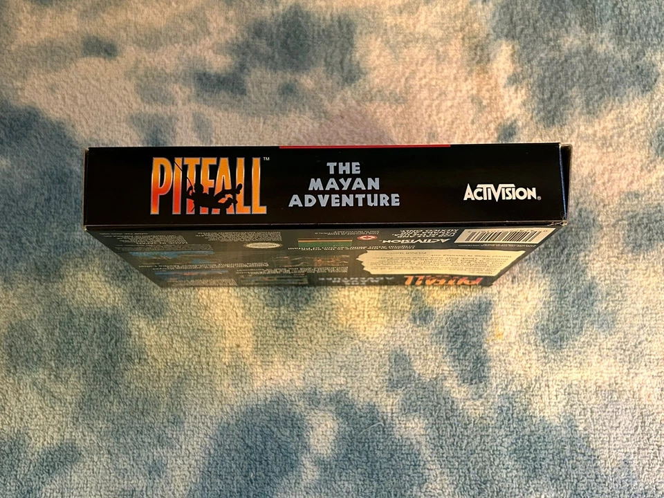 BOX ONLY PITFALL THE MAYAN ADVENTURE BOX ONLY AUTHENTIC - Image 2 of 4