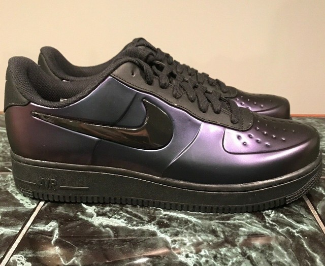 Nike Air Force 1 Pro Foamposite Cup Menâs Aj3664 500 Court Purple Black Size 11 for sale online 