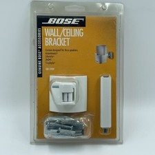 NEW Bose Speaker Mounts Wall/Ceiling Brackets White Mini Cube Jewel Speakers