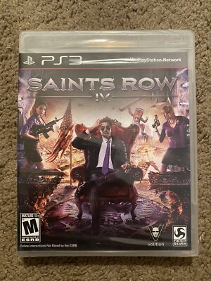 Saints Row IV (Sony PlayStation 3, 2013) BRAND NEW SEALED