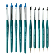 Winstonia Silicone Pens Tool Set for Nail Art Designs Fondant Clay Sculpting DIY