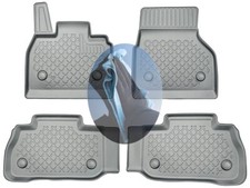 Z521430 TPE-Schalenmatten kompatibel mit  BMW iX Elektro xdrive I20 Steilheck Ge